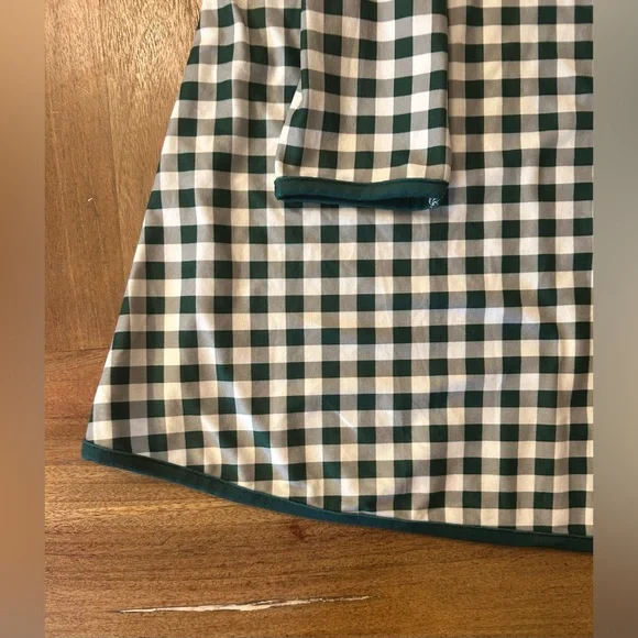 SweetHoney Green‎ and White Gingham Nightgown women’s xs. - Picture 3 of 6